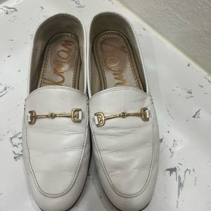 Sam Edelman loafer white leather
